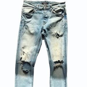 21 FOREVER MENS SKINNY JEANS